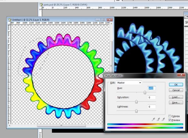 Creation of Vortex: Step 4